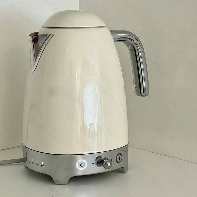 Electric Kettle Temperature Control - 1.7L 電気ケトル、温度調節機能付き、お茶や湯沸かしに最適、一定温度を保つ、家庭用給湯器