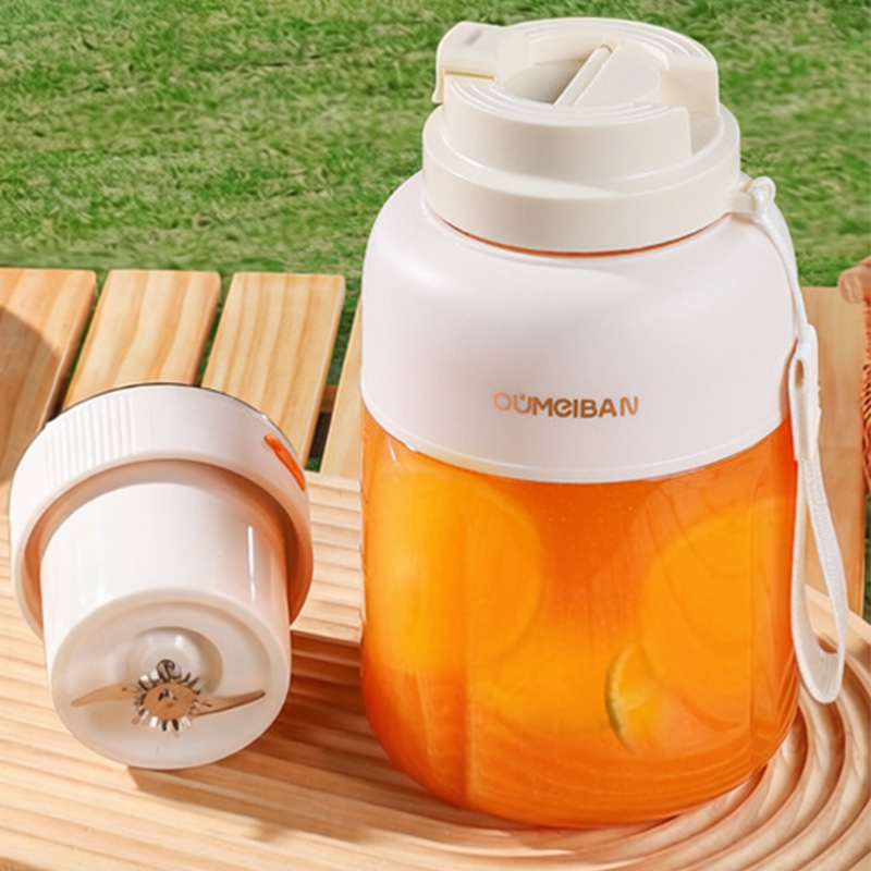Portable Blender Usb Rechargeable - ポータブルワイヤレスジューサーカップ 38枚刃搭載 砕氷フレッシュジュースブレンダー 充電式USB電動 大容量ジューシングカップ
