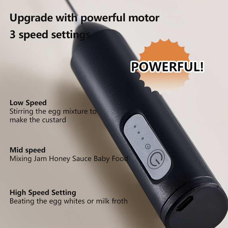 ワイヤレスミルク泡立て器電気充電ハンドヘルドブレンダー電気小 - Electric Milk Frother Handheld のレビューと価格