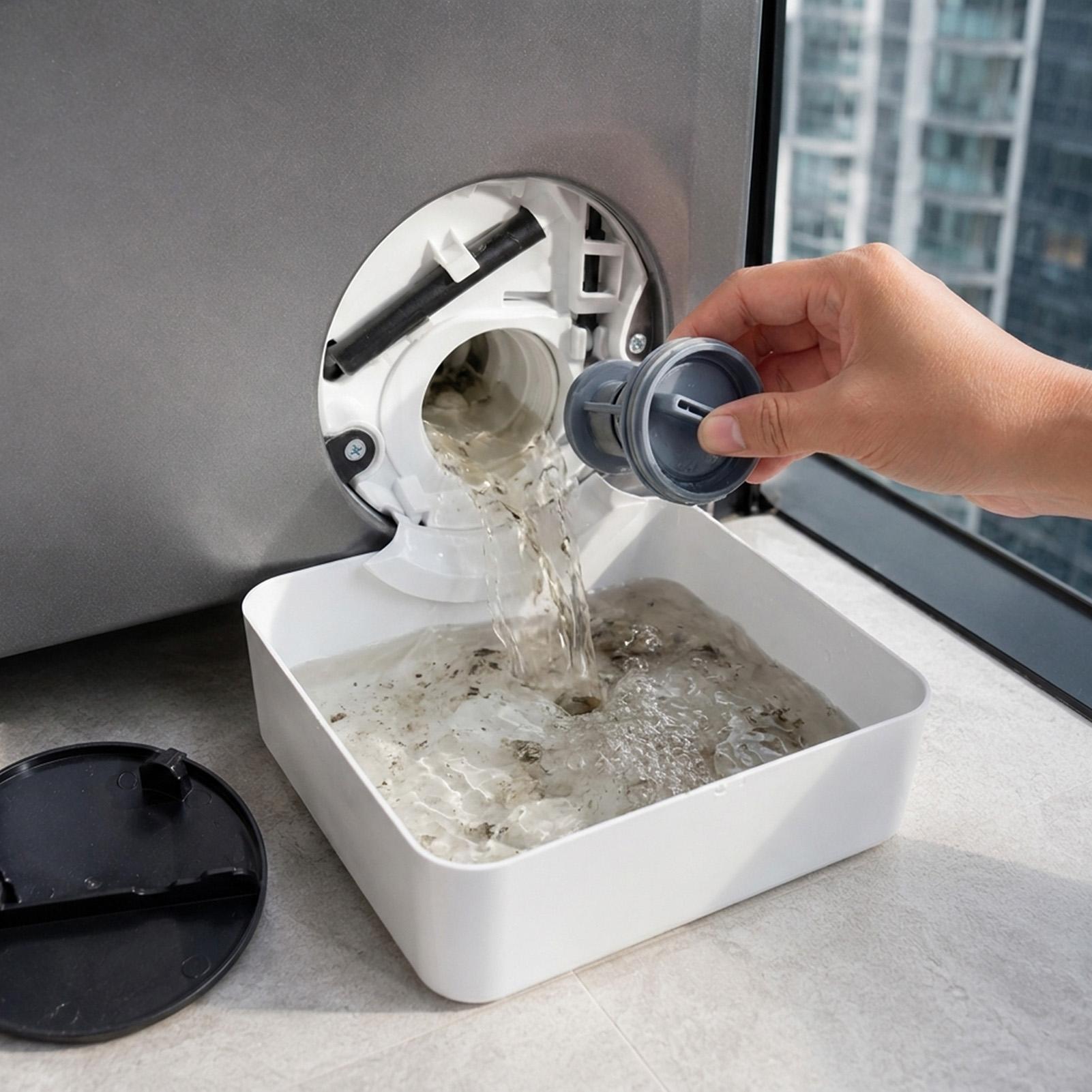 洗濯機排水水収集トレイ、オーバーフロー防止、糸くずフィルター - Laundry のレビューと価格