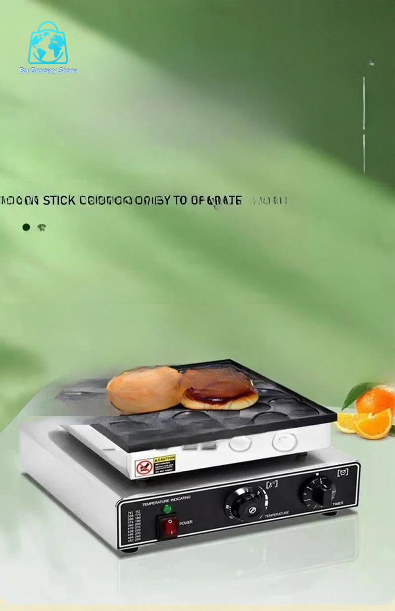 25穴ハート型ミニダッチパンケーキワッフルメーカー電気製造機 - Mini Waffle Maker Machine のレビューと価格