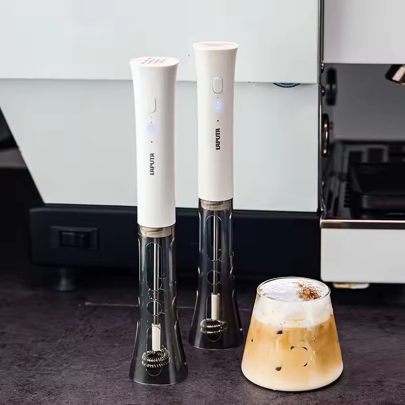電動ミルクフォーマー、ハンディタイプ、USB充電式、コーヒー - Electric Milk Frother Handheld のレビューと価格